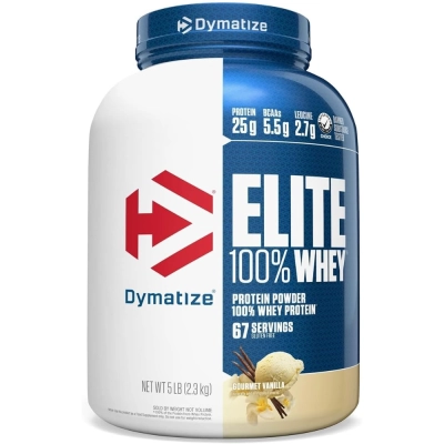 Whey Protein Powder Elite 100%, 2,3kg Sabores, Dymatize