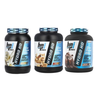 Whey Protein Powder, Hydro HD 100% Hidrolisado, 2,176kg Sabor Baunilha, BPI Sports