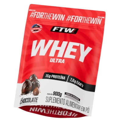 Whey Ultra Protein Refil, 900g Sabores, FTW