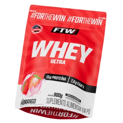 Whey Ultra Protein Refil, 900g Sabores, FTW