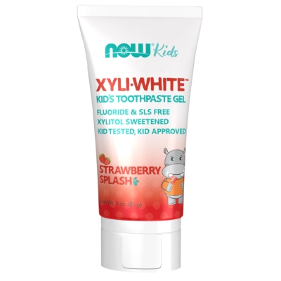 XyliWhite 85g, Gel Dental Infantil, Bubblegum Splash, NOW